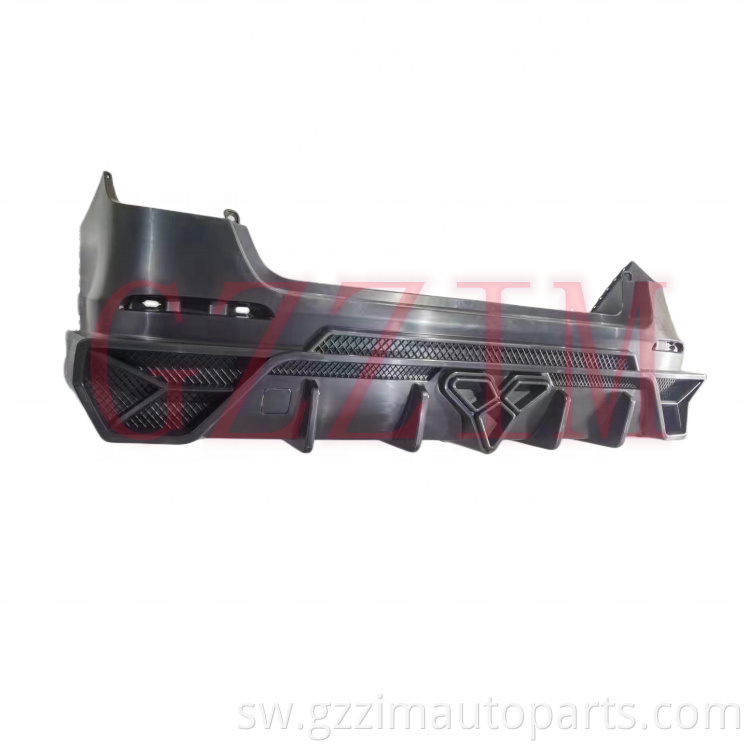 Sehemu za Auto Plastiki Mbele na Nyuma Bumper Grille kwa Civic 11th 2021+